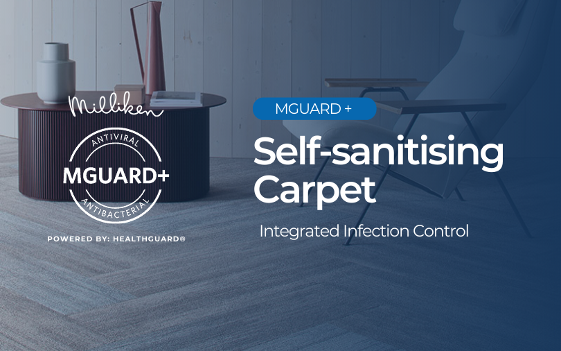 MGUARD +: Self-sanitising Carpet –  Integrated Infection Control